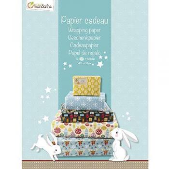Cahier Papier Cadeau Noël – 21 × 29,7 cm – Multicolore – Offre Spéciale