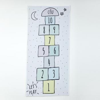 Digital Checkers Crawling Mat for Children