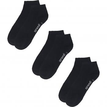 Sprandi 3er-Pack Damenhochsocken 0WB-002-AW23 Schwarz