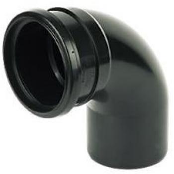 FloPlast Ring Seal Soil Bend Single Socket