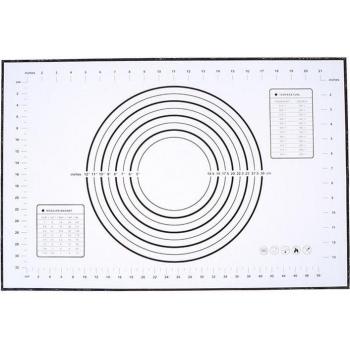 60x40 cm Silikon Teigunterlage, ideal für das Ausrollen von Pizza