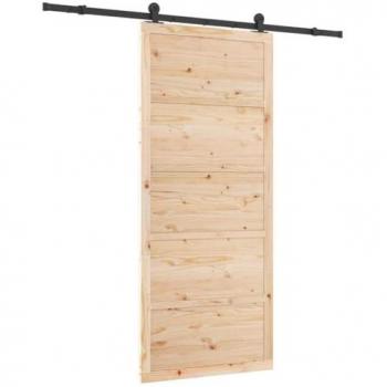 Pinewood Brown Slide‑Door – 90×208 cm