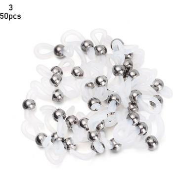 Stainless Steel Spectacle End Loop Holders – 50 Count