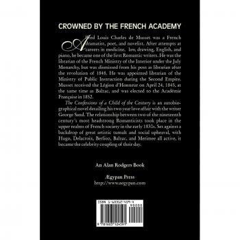 The Confessions of a Child of the Century by Alfred de Musset Fiction Classics Historical Psychological