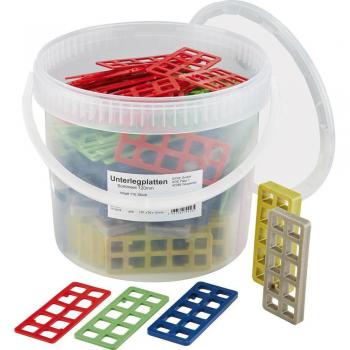 Plaques de calage 120 mm, assortiment complet 110 pièces