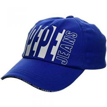 Pepe Jeans Sacha JR Casquette Garçon, Electric Blue 554, Taille S