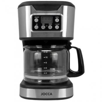 Cafetera de Goteo Jocca 12 Tazas – Jarra Cristalina, Mantener Caliente