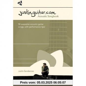 Justin Sandercoe The Justinguitar.Com Acoustic Songbook