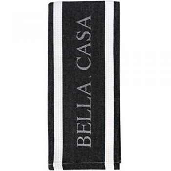 Black 50x70cm Microfiber Ladelle Towels