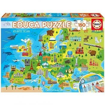 Puzzle Infantil Europe Map Educa (150 pcs)