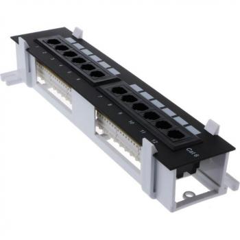 12-Port RJ45 Patch Panel for Networking