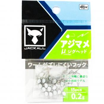 Jackall Aji Mame Micro 0,2g – 8mm, 15 unità