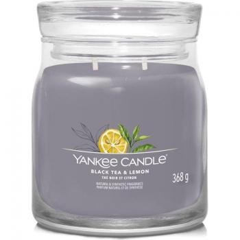 Black Tea Lemon, candela in giara media Yankee Candle