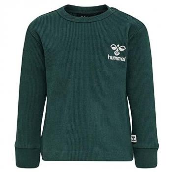 Hummel Sami Langarmshirt für Jungen, grün, 3 Jahre