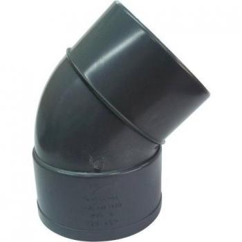 Coudes PVC 45° pour tuyaux MH 110