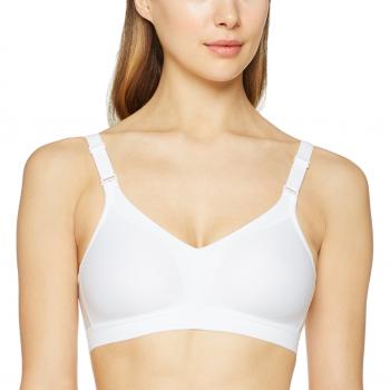 Sport-BH TRIACTION BY TRIUMPH Triaction Wellness N Gr. 80, Cup F, weiß Damen BHs