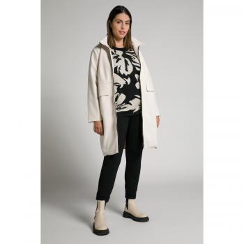 Pullover in cotone e fibre sintetiche nero 48/50