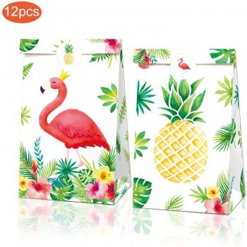 Bolsas de papel decorativas de piña para fiestas