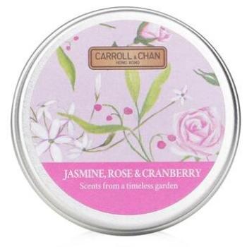 Mini Beeswax Candle with Jasmine, Rose & Cranberry Scent