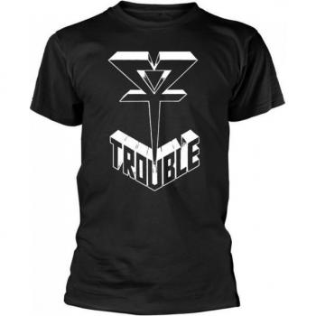 Vêtement Unisexe Adultes T-Shirt Logo Trouble