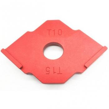 Quick-Jig Radius Router Templates for Woodworking Aluminium Alloy R5 R10 R15 R20 R25 R30 R35 R40 T10 T25
