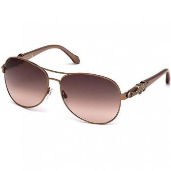 Occhiali da sole Roberto Cavalli RC880S C63 35F Matte Light Bronze Gradient Brown (Gradient Brown)