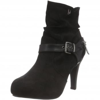 Bruno Banani Damen Stiefel, Kurzschaft, Schwarz, 41 EU