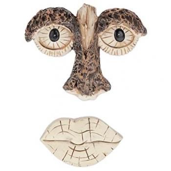 Rustic Tree‑Face Ornament