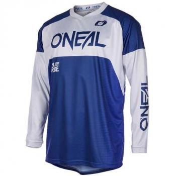 Maglia da motocross Oneal Matrix Ridewear Grigio Blu 2XL