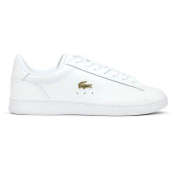 Baskets Lacoste Carnaby en cuir blanc femme 39,5