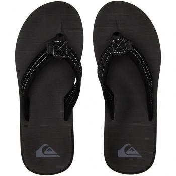 Quiksilver Carver Suede Men's Thong Sandals Black