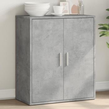 Meuble d’appoint VidaXL – Buffet gris béton, dimensions 60x31x70