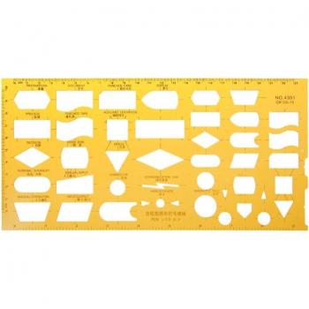 Furniture Construction Template Ruler 1:100 1:50
