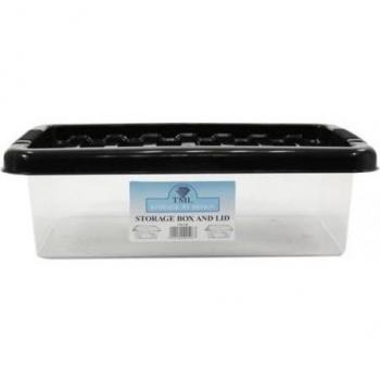 Box TML 6L Bianco Trasparente per Scarpe
