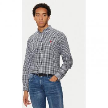 Blue Gingham Work Shirt