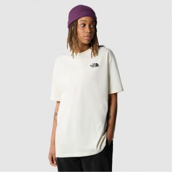 The North Face Damen Oversized T-Shirt mit Logo-Stitching, Größe M