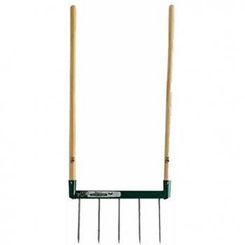 Leborgne 320300 Biogrif 5 dents assemblée avec manche en bois