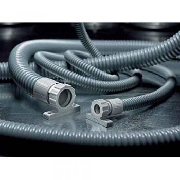 HellermannTyton FG45 Schutzschlauch Grau, 38 mm, 10 m – 167‑00236