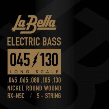 La Bella RX-N5C 5-String Round Wound Bass Strings