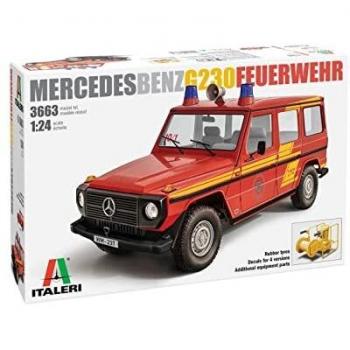Modellbausatz 1:24 Mercedes G230 Feuerwehr