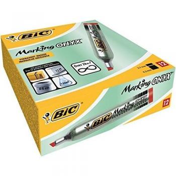 BIC Onyx Marker Meißel groß 1591 – 3,5 mm Durchmesser, 5