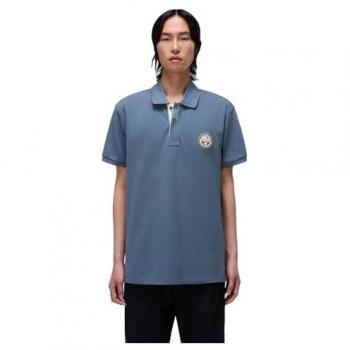 Napapijri Poloshirt Polo Clanis – Kurzarm, Grau, Herren, Regular Fit, Größe S