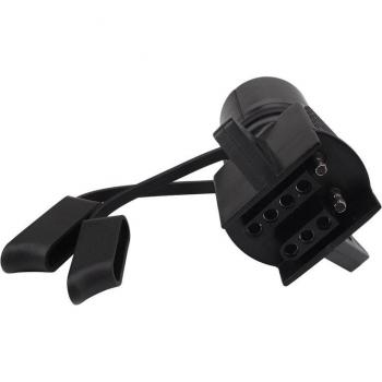 7-Blade to 5-Wire and 4-Wire Flat Trailer Connector Adapter