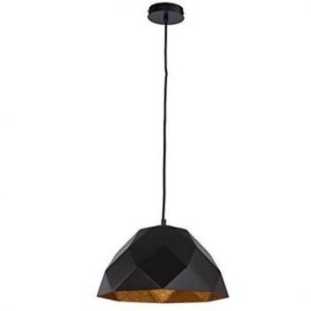 Lustre en Bois de Chêne Huilé avec Métal Noir Ball Wood