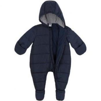 Petit Bateau CARIBOU Boys' Down Jacket in Navy