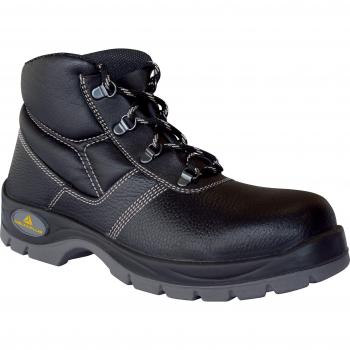 Scarpe da Lavoro Delta Plus Jumper 2 Alte S3 Pigmentato Nero con Rivestimento Antistatico e Antipioggia