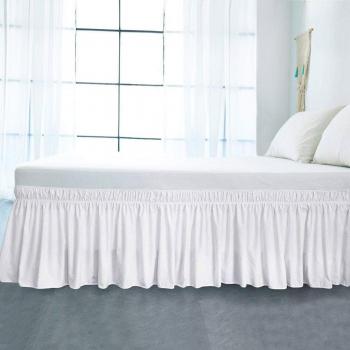 Accesorio de Hotel: Falda Elástica para Cama – 6 Colores, S/M/L/XL