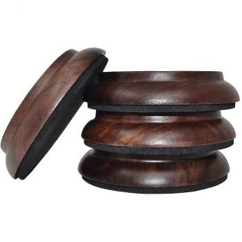 Copas de soporte para piano LINCMAN, 4 piezas de madera premium