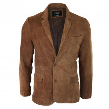 Blazer de Gamuza Infinity – Estilo Clásico
