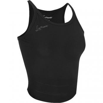 LaMunt Lisa Tailor Crop Top Nero Donna Taglia I44